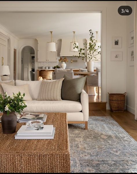 Decorate Living Room Ideas, Countryside Manor, Broughty Ferry, Nancy Meyers, House Aesthetic, Starter Home, Kitchen Extension, Studio Mcgee, Coastal Farmhouse