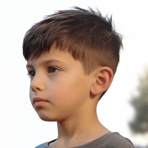 Short Boy Hair Cut For Boys, Boy Fringe Haircut, Boys Straight Haircut Kids, Boy Medium Haircut, Boys Haircut Thick Hair, Young Boys Haircuts Short, Straight Hair Boy Haircut, Young Boys Haircut Long On Top, School Boy Haircut