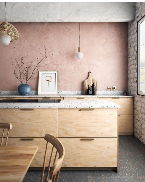 Plywood Kitchen, Ikea Kitchen Cabinets, Bathroom Cabinetry, Bad Inspiration, Decor Ikea, Room Redesign, Kitchen Cabinet Doors, Ikea Kitchen, Wooden Cabinets