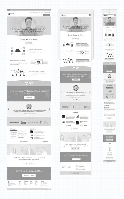 Responsive wireframes by Jess Eddy #UX #RWD Figma Wireframe, Responsive Web Design Wireframe, Web Wireframe, Wireframe Web, การออกแบบ Ui Ux, Webdesign Portfolio, Website Responsive, Wireframe Website, Ui Ux 디자인