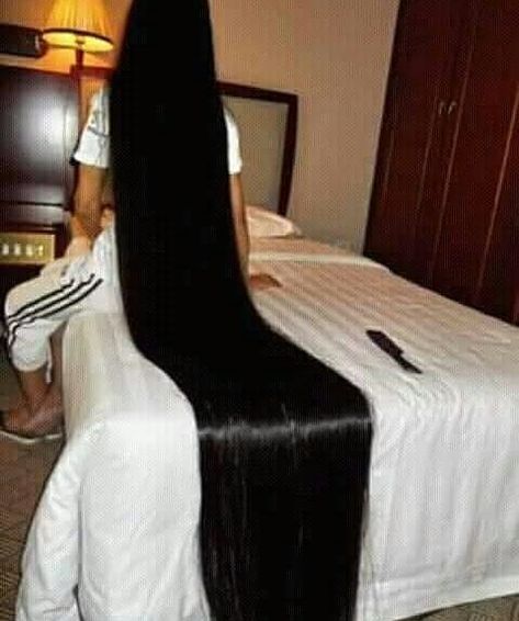 Proud to show her lovely hair @beautykloveonyoutube #proudtoshowHair #hairshow #longhairstyles #longhairshow #longhairbeauty… Long Hair Rapunzel, Extreme Long Hair, China Long Hair, Hair Motivation, Indian Long Hair Braid, Huge Hair, Long Hair Images, Extremely Long Hair, Extra Long Hair