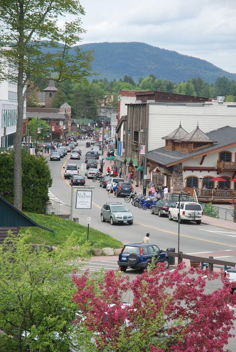 Lake Placid, NY. I fell in love with this town last year. What a great place to shop, eat, watch Olympians prepare, and take in the views! Lake Placid New York, Lake Placid Ny, Lake George Village, Amazing Places To Visit, Summer Vacation Spots, Romantic Cruise, Lakefront Property, Lake Placid, Upstate Ny