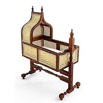 Miniature Nursery, Rocking Cradle, Wooden Cradle, Doll House People, Doll House Pets, Miniature Dollhouse Furniture, Baby Cradle, House Doors, Jairzinho