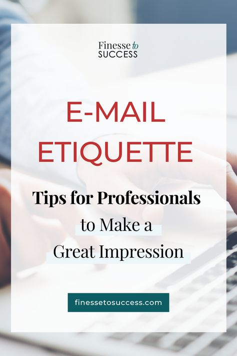 Here are the best email etiquette tips for professionals to make a great impression. Email Like A Professional, Email Etiquette Professional, Email Etiquette, Business Etiquette, Interpersonal Skills, Best Email, Business Professional, Teaching Tips, Best Practices