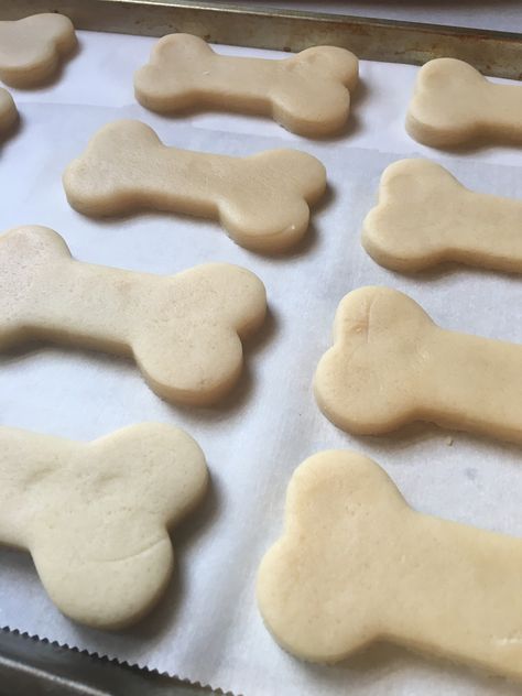 Dog Bone shaped sugar cookies Dog Bone Shaped Cookies, Dog Shaped Cookies, Bone Shaped Cookies, Shaped Chocolate Chip Cookies, Bone Cookies, Shaped Sugar Cookies, Pup Play, Dog Bone Cookies, Pet Treats Recipes