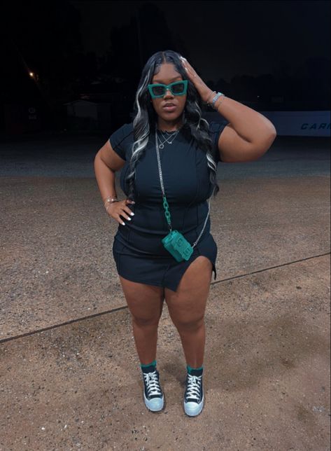 Going Out Outfits Black Women Plus Size, Plus Size Summer Outfits Baddie, Outfits For Thick Black Women, Big Girl Outfits Black Women, Plus Size Birthday Outfit Ideas Summer, Birthday Outfit Plus Size Summer, Festival Outfits Black Women Plus Size, Plus Size Shein Outfits Black Women, Curvy Girl Outfits Summer Black Women