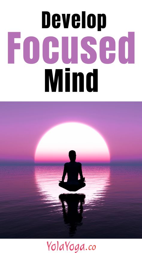 Learn how to develop a focused mind. Train your mind to focus, improve your attention span and increase your willpower // beginners meditation // beginners meditation guide // focus mind #focusmind #beginnersmeditation #focus #yogabeginnersmeditation #meditationforbeginners #concentration Meditation Beginners, How To Do Meditation, Improving Focus, Beginners Meditation, Meditation Guide, Meditation For Beginners, Train Your Mind, Improve Concentration, Attention Span