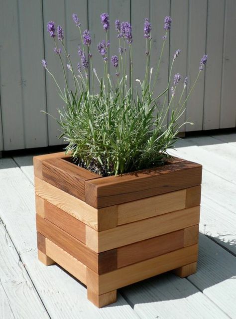 Diy Wooden Planters, Wood Succulent Planter, Planters Outdoor, Diy Flower Boxes, Cedar Planter Box, Cedar Planters, Diy Planter Box, Wooden Planter Boxes, Wooden Planter