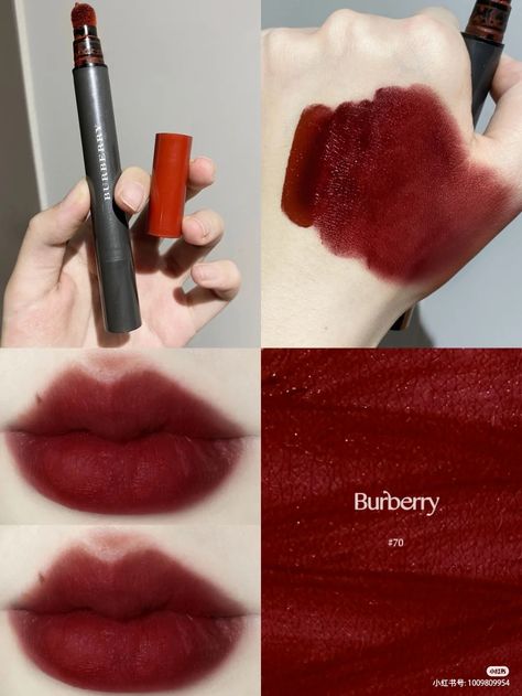 Red Lip Stain Makeup Look, Makeup Looks Classy, Elegant Makeup Looks Classy, Elegant Makeup Looks, Red Lip Stain, Simple Makeup Tips, Korean Eye Makeup, Makeup Accesories, Lip Makeup Tutorial