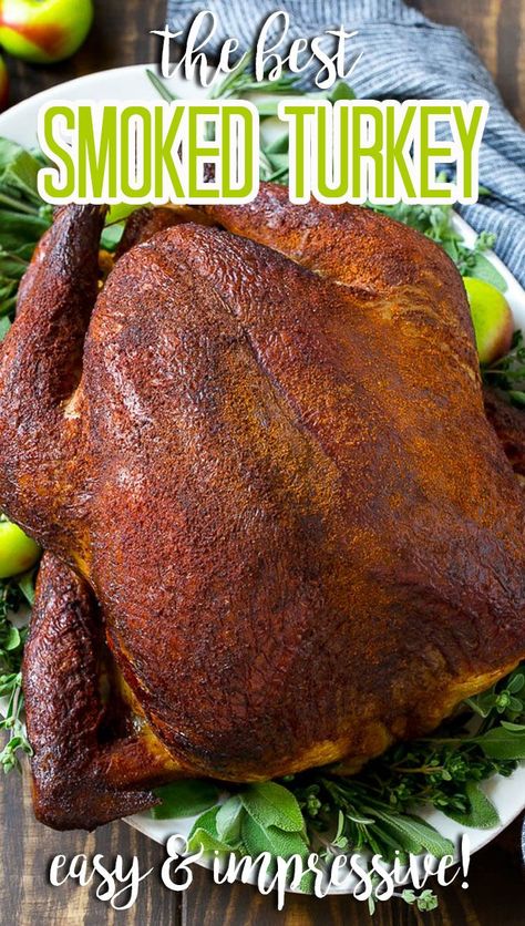 Smoked Turkey Recipes Thanksgiving, Turkey Shepherds Pie Recipe, Smoked Turkey Rub, Smoked Whole Turkey, Best Christmas Dinner Recipes, Best Thanksgiving Turkey Recipe, Whole Turkey Recipes, Smoked Turkey Recipes, Smoked Turkey Breast