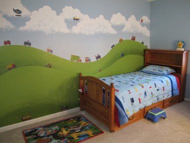 Kids Room Mural, Boy Room Paint, Peel And Stick Wall Decals, Ideas Habitaciones, Boy Toddler Bedroom, Wall Appliques, Big Boy Bedrooms, Cool Kids Bedrooms