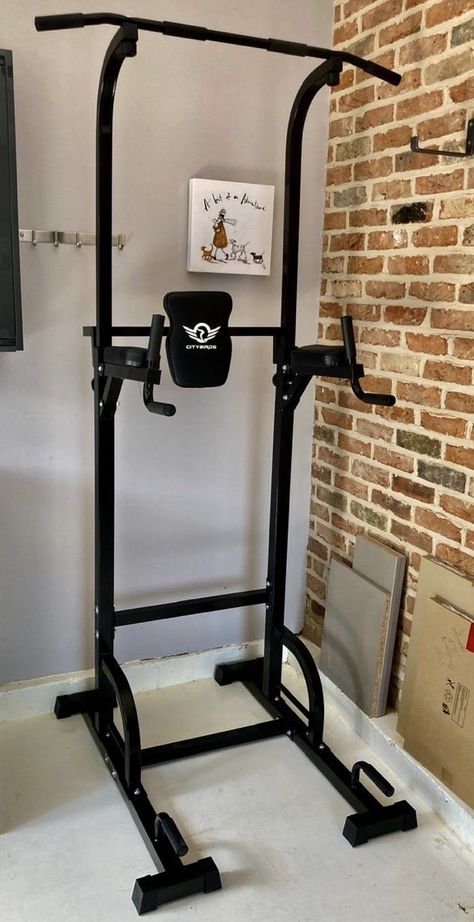 Sportsroyals Power Tower Dip Station Pull Up Bar for Home Gym Strength Training Workout Equipment, 400LBS Free Standing Pull Up Bar, Home Gym Pull Up Bar, Japanese Dojo, Pull Up Station, Gym Strength Training, Bar For Home, Dip Station, Power Tower, Push Up Bars