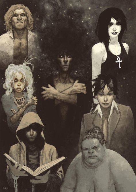 Frazer Irving Morpheus Sandman, Sandman Comic, Sandman Neil Gaiman, Dc Comics Superheroes, Desenho Tattoo, Goth Art, Batman Joker, Detective Comics, Neil Gaiman