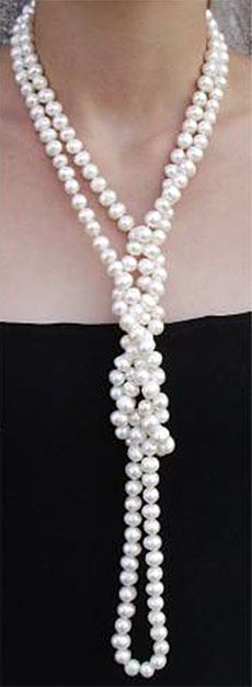 Pearls Premier Jewelry, Wear Pearls, Long Pearl Necklaces, Premier Designs Jewelry, Pearl And Lace, Premier Designs, White Freshwater Pearl, Freshwater Pearl Necklaces, Bijoux Diy