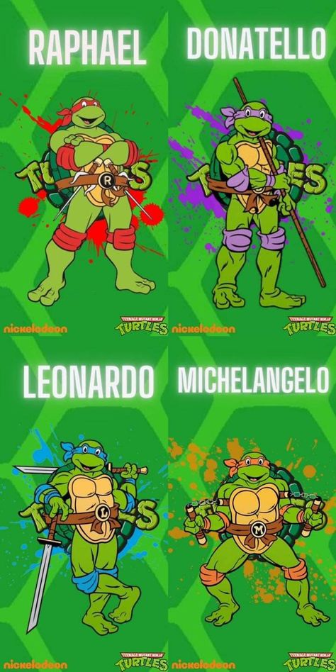 Turtles Reference, Tmnt Drawing Reference, Ninja Turtles Names, Ninja Turtles Characters, Ninja Turtle Drawing, Ninja Turtles Michelangelo, Homecoming Poster Ideas, Homecoming Posters, Turtle Wallpaper