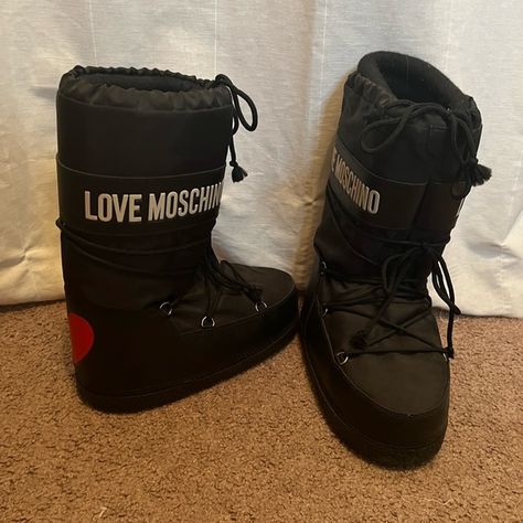 Moschino Boots Women Moschino Boots, Moschino Shoes, Closet Organizer, Boots Women, Moschino, Womens Boots, Size 7, Boots, Closet