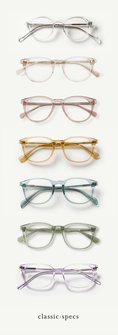 Crystal Glasses Frames, Eye Glasses Aesthetic, Womens Eye Glasses, Colorful Glasses Frames, Frames For Glasses, Pink Glasses Frames, Cute Glasses Frames, Glasses Frames Trendy, Classy Glasses