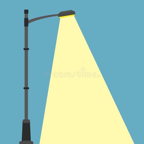 Light Street Night, Lamppost Illustration, Light Post Drawing, Streetlight Drawing, Street Light Tattoo, Street Light Illustration, Streetlight Tattoo, Streetlight Painting, Street Light Drawing