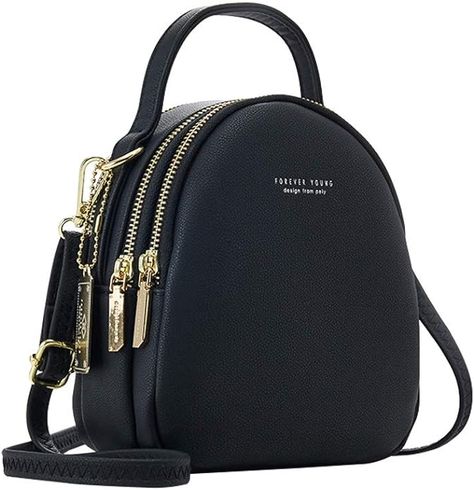 Backpack Purse for women, Aeeque Leather Women Crossbody Bags Wallets Handbags Clutch Purses Mini Backpacks for Girls, Ladies Shoulder Bag, Birthday Gifts for Women - Black : Amazon.ca: Clothing, Shoes & Accessories Purse For Teens, Small Backpack Purse, Cute Mini Backpacks, Women Backpack Fashion, Unique Backpacks, Mini Backpack Purse, Soft Leather Handbags, Stylish Backpacks, Fancy Bags