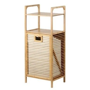 Clothes Basket Storage, Tilt Out Hamper, Cabinet Clothes, Diy Cupboards, Built In Bath, Timber Vanity, Laundry Ideas, Bathroom Necessities, Storage Cabinet Shelves