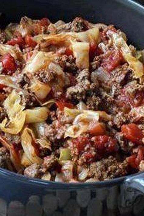 Unstuffed Cabbage Rolls, Ground Beef And Cabbage, Unstuffed Cabbage, Cabbage Roll Soup, Healthy Beef Recipes, Cabbage Roll, Beef And Cabbage, Healthy Beef, Stuffed Cabbage