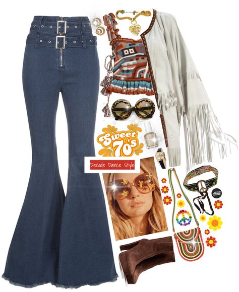 Retro Vibes Outfit, 70s Teenage Fashion, 70s Casual Outfits, 70s Outfit Inspiration, Boogie Outfits, 60s Inspired Outfits, Looks Hippie, 70s Inspired Outfits, Outfits 70s