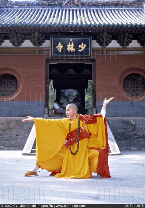 Monk performing  Shao Lin Temple, Henan, China Shaolin Monastery, Monk Dnd, Henan China, Shaolin Temple, Shaolin Monks, Shaolin Kung Fu, Kung Fu Martial Arts, Art Chinois, Tai Chi Chuan