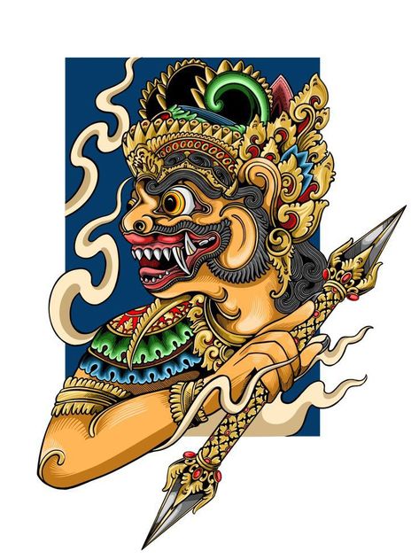 Ornamen Bali, Wayang Bali, Balinese Painting, Bali Art, Cultural Patterns, Thailand Art, Full Arm Tattoos, Indonesian Art, Dancers Art