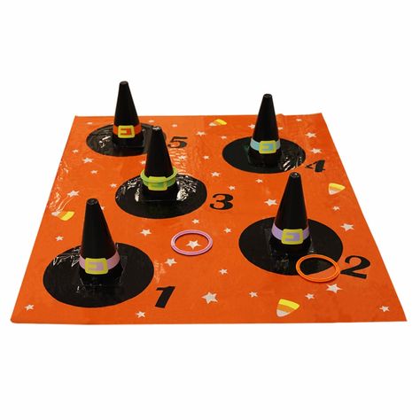 Kroger - Holiday Home® Witch Hat Ring Toss Game, 1 ct Witch Hat Ring Toss, Halloween Products, Ring Toss Game, Halloween Games For Kids, Ring Toss, Toss Game, Messy Play, Halloween 2023, Halloween Games