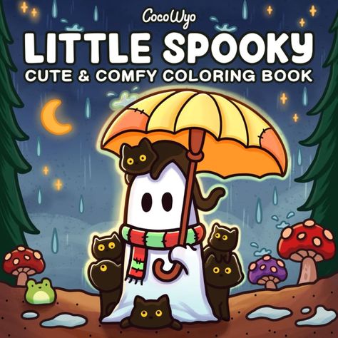 Amazon.com: Little Spooky: Coloring Book for Adults and Teens Featuring Cute Creepy Creatures in Cozy Hygge Moments for Relaxation (Cozy Spaces Coloring): 9798336501384: Wyo, Coco: Books Hygge Moments, Coco Wyo, Creepy Creatures, Cute Creepy, Cozy Hygge, Doodle Books, Painting Birthday, Halloween Coloring Book, Wishlist 2024