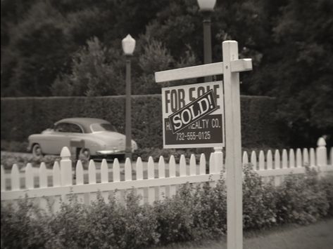 Sold Sign Aesthetic, Wandavision 50s, House Sold Sign, Sold House Sign, Wandavision Aesthetic, Lancelot And Guinevere, Merlin Season 1, Sign Aesthetic, Sold House