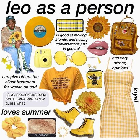 Leo As A Person, Leo Moodboard, Niche Moodboards, Zodiac Outfits, Leo Fashion, Leo Aesthetic, Leo Sun, Virgo And Taurus, Leo Zodiac Facts