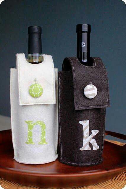 Wine Sleeve, Wine Bottle Sleeves, Wine Bottle Gift Bag, Wine Bottle Covers, Wine Bottle Gift, Felt Gifts, Wine Bottle Bag, Wine Gift Bag, Bottle Sleeves