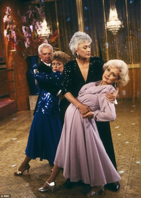 Golden Girls Humor, Golden Girls Quotes, Funny Happy Birthday Pictures, Bea Arthur, Girls Tv Series, Dance Marathon, Happy 90th Birthday, The Golden Girls, Stay Golden