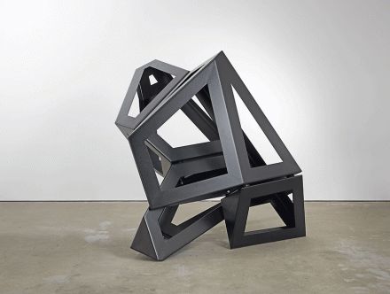 Richard Deacon, Four by Four (2012), via Marian Goodman Richard Deacon, Ap Studio Art, Action Painting, Steel Sculpture, Inspirational Artwork, Elements Of Design, Art Event, Sculpture Installation, Abstract Sculpture