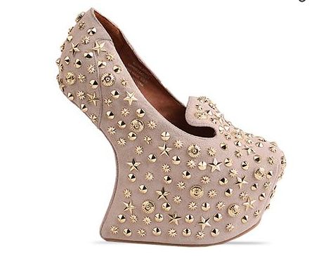 Jeffrey Campbell Blyke Stud Jeffrey Campbell Sandals, Jeffrey Campbell Heels, Next Shoes, Ugly Shoes, Heels Gold, Beautiful Sandals, Studded Heels, Jeffrey Campbell Shoes, Crazy Shoes