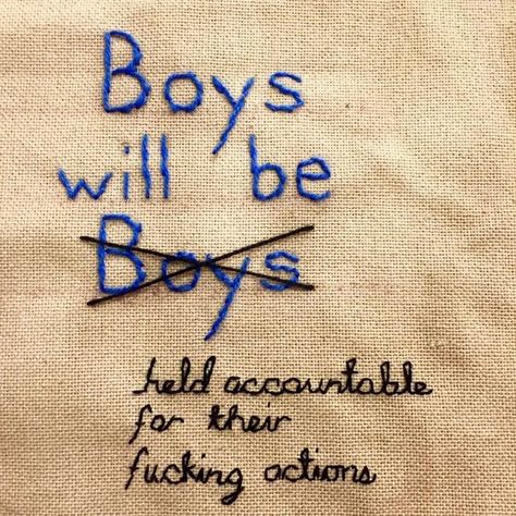 Boys Will Be Boys, The Words, Clock, Thread, Writing, On Instagram, Blue, Instagram