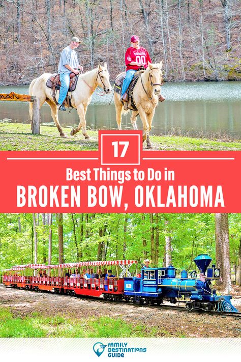 Want to see the most incredible things to do in Broken Bow, OK? We’re FamilyDestinationsGuide, and we’re here to help: From unique activities to the coolest spots to check out, discover the BEST things to do in Broken Bow, Oklahoma - so you get memories that last a lifetime! #brokenbow #brokenbowthingstodo #brokenbowactivities #brokenbowplacestogo Oklahoma Vacation, Broken Bow Oklahoma, Oklahoma Travel, Oklahoma History, Family Vacation Spots, Family Vacay, Broken Bow, Amazing Travel Destinations, Fall Travel