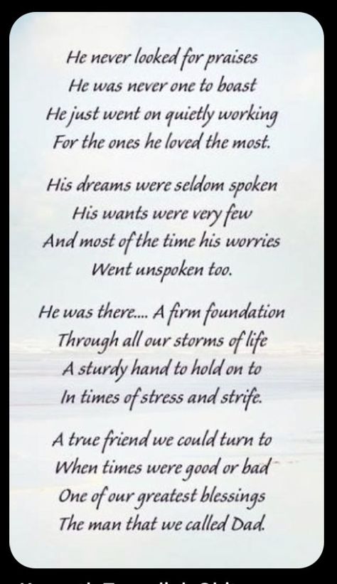 Pin by Kim Turpeinen on In Memory in 2021 | Grieving quotes, Dad quotes, Dad poems | Dad quotes, Grieving quotes, Sympathy quotes Dad In Heaven Quotes, Miss You Dad Quotes, Black Color Hairstyles, Dad Poems, Remembering Dad, In Loving Memory Quotes, Miss My Dad, Dad In Heaven, Sympathy Quotes