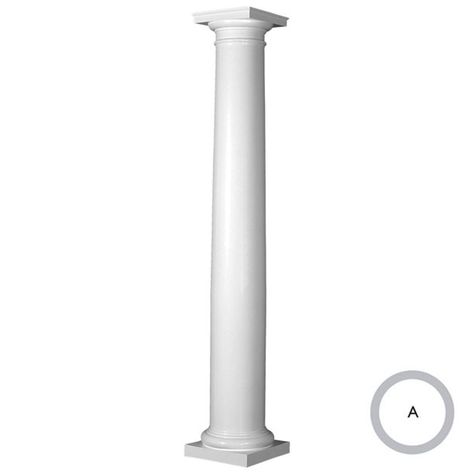 Tuscan Column, Wood Column, Round Column, Architectural Columns, Stone Columns, Roman Architecture, Porous Materials, Cultured Marble, Tuscan Style