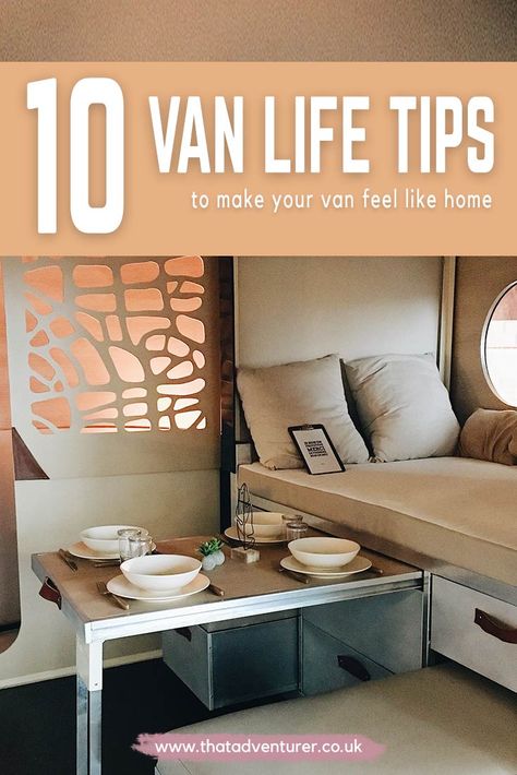 Preparing to go travelling and start the van life in your RV or campervan? Here are the best vanlife tips and van life hacks that will help you make your campervan feel like home. Including clever vanlife interior ideas to make your van life living the comfiest possible! #vanlife #vanlifetips Van Life Hacks, Van Kitchen, 1000 Lifehacks, Diy Hack, Van Life Diy, Campervan Interior, Bus Life, Camper Living, Van Living