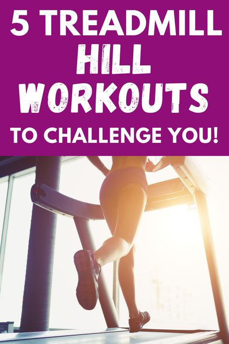 Treadmill workouts might sound boring, but they’re anything but that!  Find 5 treadmill hill workouts in this post that provide a great fitness challenge for you. #treadmill #workout #running Treadmill Hill Workout Running, Treadmill Hill Workout, Hill Workout, Incline Treadmill, Running Marathon Training, Treadmill Workouts, Race Training, Treadmill Workout, Running On Treadmill