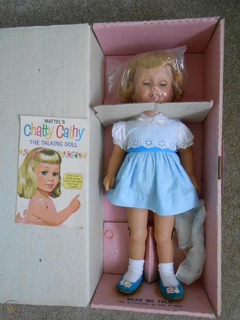 Chatty Cathy Doll, Chatty Cathy, Fun Memories, Shoe Horn, Baby Boomer, Story Book, Vintage Box, Doll Head, Old Toys