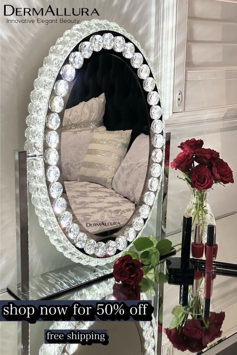 50% off our Retail Price with FREE Shipping to your door within Australia Table In Bedroom, Bathroom Dressing Room, Makeup Vanity Mirror With Lights, Crystal Vanity, Hollywood Vanity Mirror, Vanity Mirror With Lights, Hollywood Makeup, Hollywood Mirror, Bedroom Dressing Table