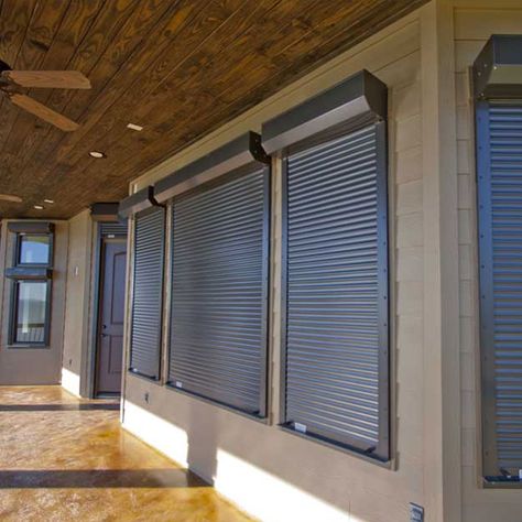 Hurricane Shutters | Heavy Duty Security Shutters | Rollac California Shutters, Security Shutters, Sliding Shutters, House Shutters, Window Security, Interior Shutters, Wooden Shutters, Roller Shutters, Shutters Exterior