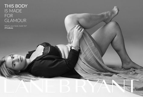 Tara Lynn stars in Lane Bryant #ThisBody advertising campaign Tara Lynn Model, Positive Photography, Body Positive Photography, Healthy Body Image, Fashion Advertisement, Victoria Secret Runway, Photography Male, Beauty Confidence, Carl's Jr