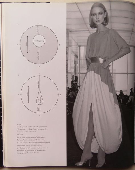 Discovering Halston's bias cuts - The Craft of Clothes Construction Fashion, Draping Ideas, Vintage Fashion 1930s, Clothing Pattern Design, Pattern Magic, Fashion Illustration Collage, Upcycle Sewing, Fashion Book, Pattern Drafting