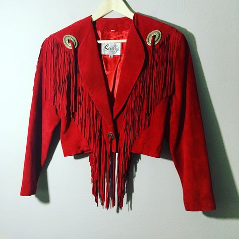 Bohemian Chic Fashion, Fringe Jacket, Vintage Leather Jacket, 1980s Fashion, Bohemian Chic, Beaded Bags, Vintage Leather, Women's Blazer, Chic Style