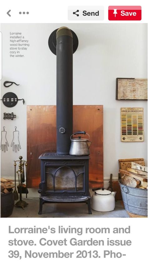 Wood Stove Decor, Fireplace Wood Burning, Wood Stove Surround, Wood Stove Wall, Stove Decor, Wood Stove Hearth, Wood Burning Stoves Living Room, Fireplace Wood, Wood Stove Fireplace