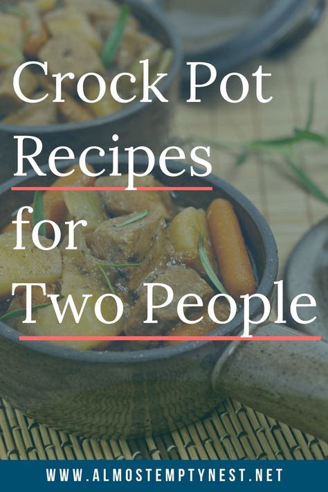 Crock Pot Recipes For Two, Crockpot Meals For Two, Recipes For Two People, Small Crockpot Recipes, Crockpot Fajitas, Crockpot Recipes For Two, Recipe For 1, Easy Meals For Two, Best Crockpot Recipes